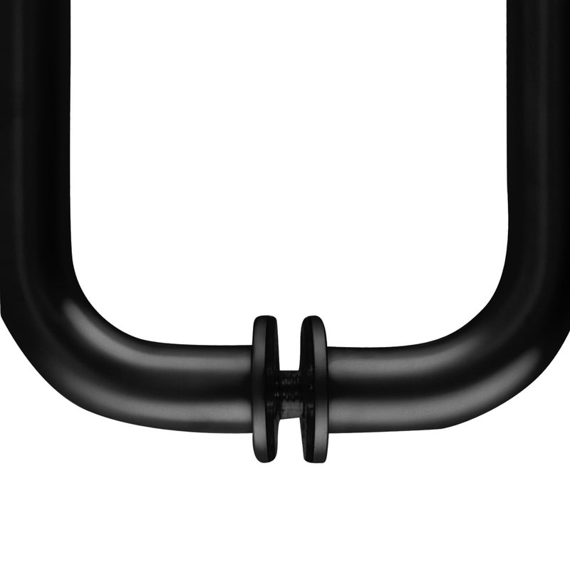 CRL 6" Oil Rubbed Bronze (BM Series) Tubular Back-to-Back Pull Handle with Metal Washers - Image 4